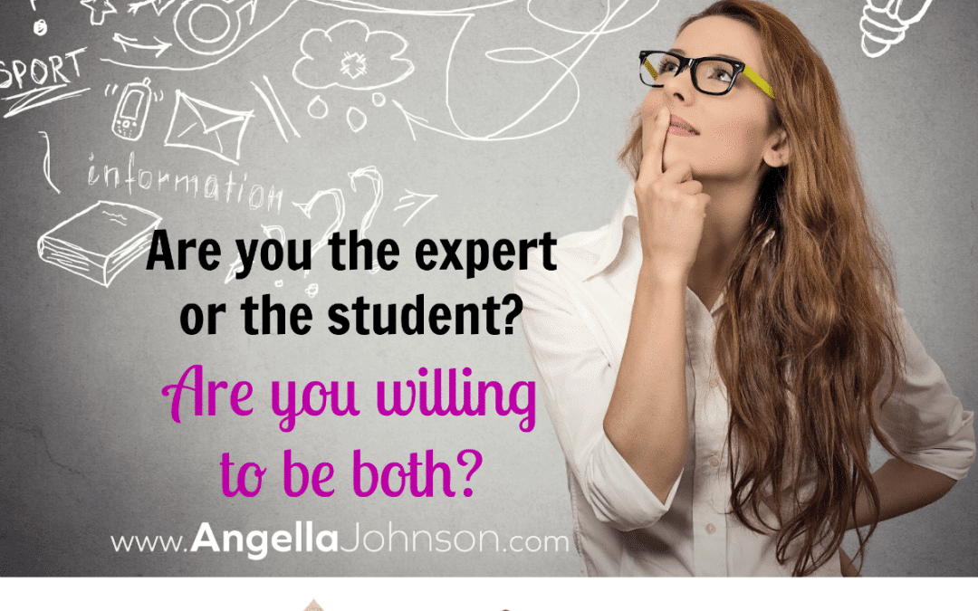 {Soulpreneur Sunday} Are you the expert or the student?